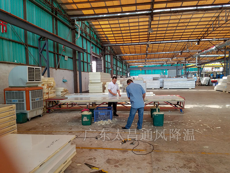 移動式環(huán)?？照{在工業(yè)廠房的應用