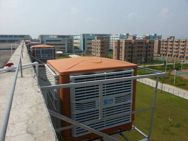 降溫?fù)Q氣效果好的環(huán)?？照{(diào) 高溫難耐 你的車(chē)間安裝了嗎？