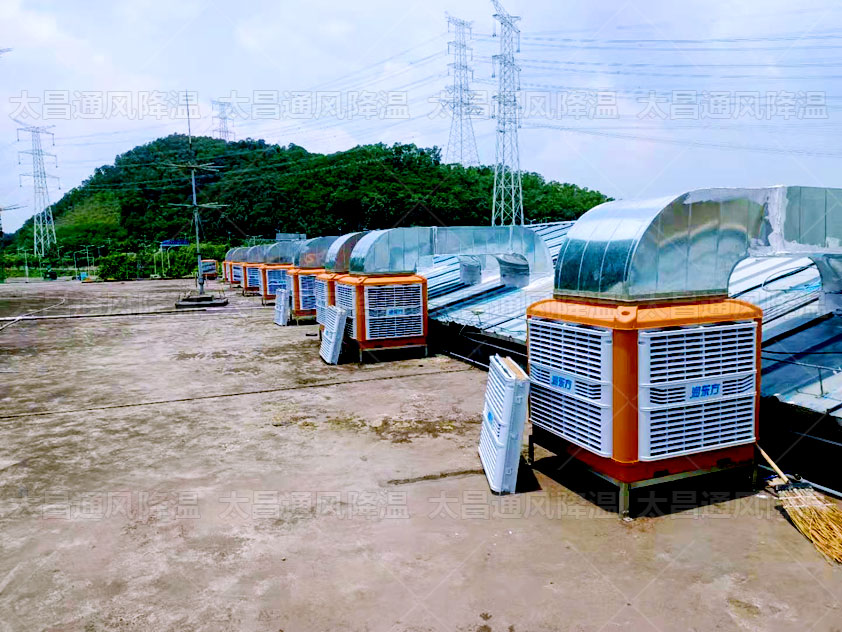 車間通風(fēng)降溫什么方案好？車間太熱怎么辦